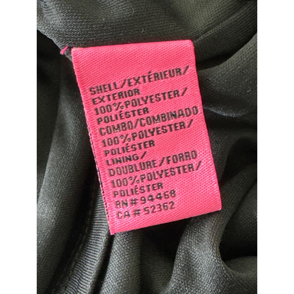 BETSEY JOHNSON Sequin Striped Sleeveless Mini Dress Black White Size 4 - Picture 9 of 9